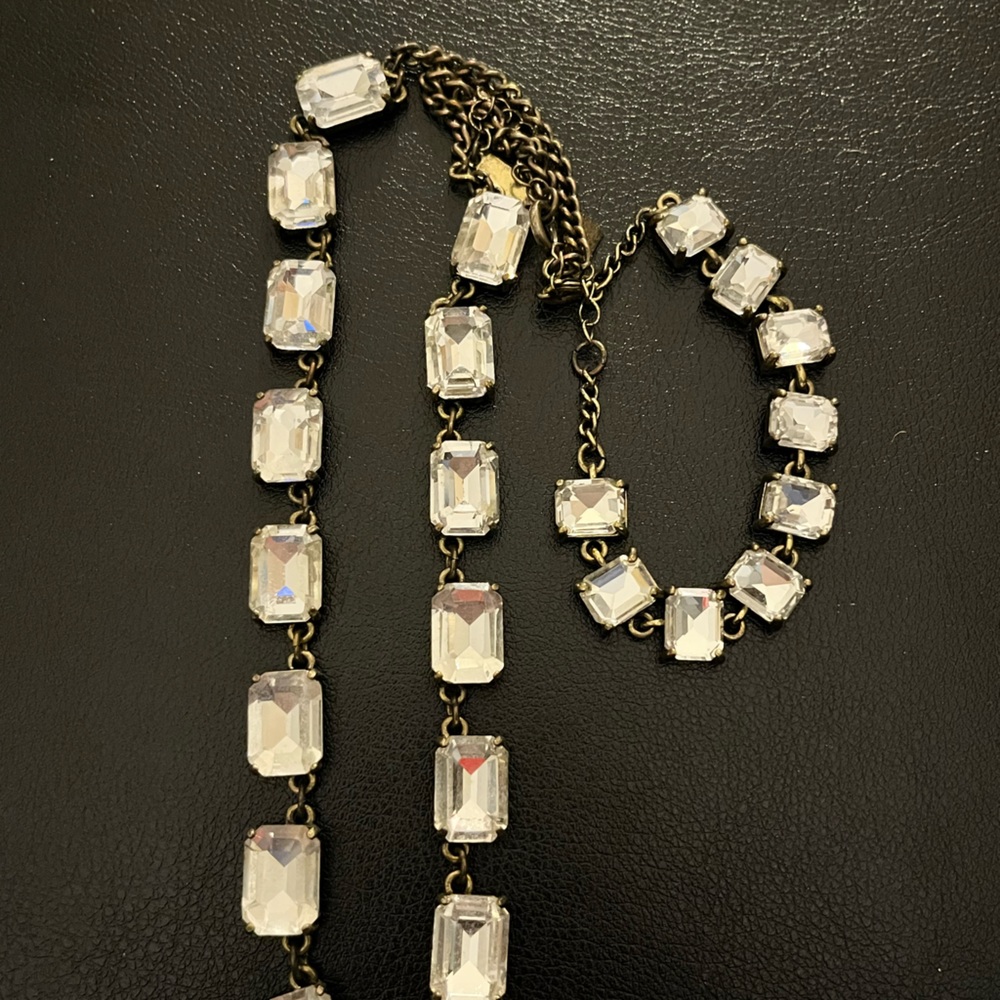 BaubleBar Necklace & Matching Bracelet